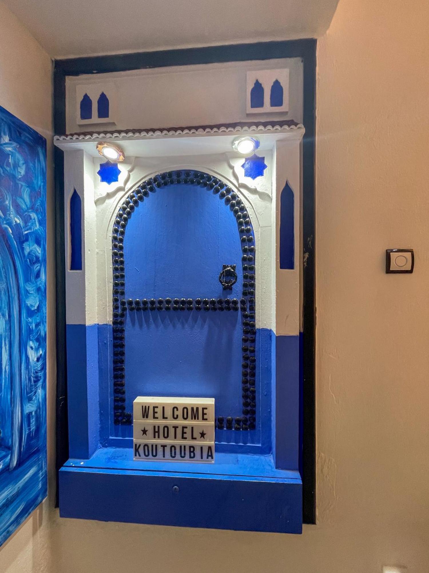 Hotel Koutoubia Чефчауен Екстериор снимка
